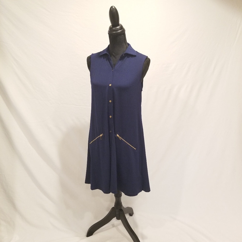 Navy blue dress